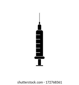 Syringe - Vector icon