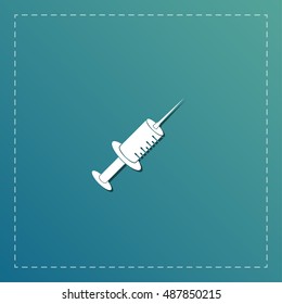 syringe vector icon