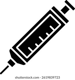 Syringe vector icon. Can be used for printing, mobile and web applications.