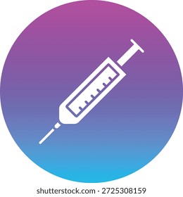 Spritzen-Vektorsymbol. Kann für Druck-, Mobil- und Web-Anwendungen verwendet werden.