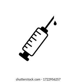 Spritze, Vektorsymbol für eps10