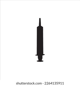 syringe vector icon flat design