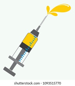 syringe vector illustration
