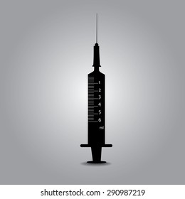 syringe vector illustration.