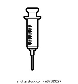 syringe vector illustration