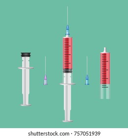 Syringe vector illustration