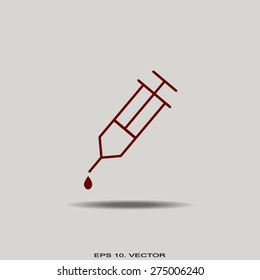 Syringe web icon