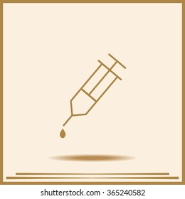 Syringe web icon