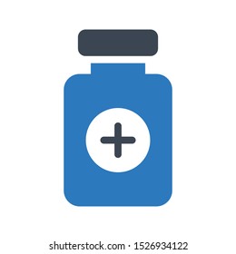 syrup glyph colour vector icon
