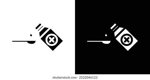 Syrup icon design simple vector symbol