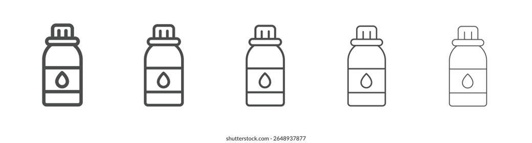 syrup icon simple isolated vector sign