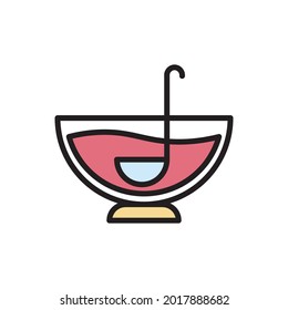 Syrup Icon Simple Vector Illustration
