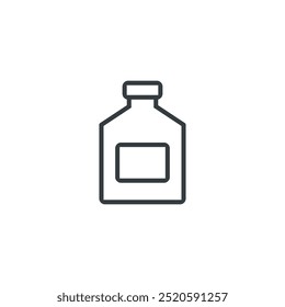 Syrup icon, syrup vector illustration