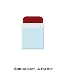 syrup jar vector for website symbol icon presentation