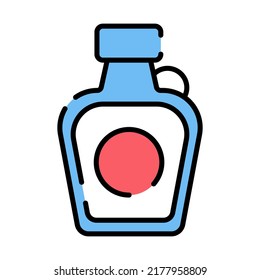 Sirup Modernes Design, Vektorgrafik