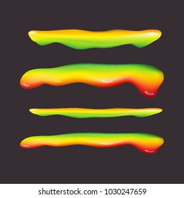 Syrup Splash Border - Mobile Game Assets