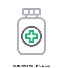 syrup vector color line icon 