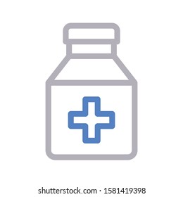 syrup vector color line icon 