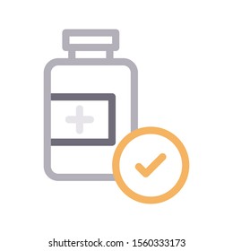 syrup vector colour line icon 