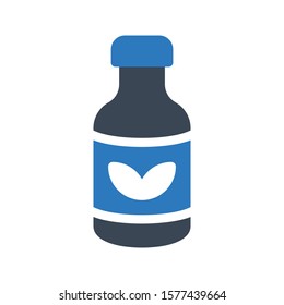 syrup vector glyph color icon 