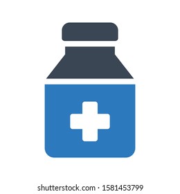 syrup vector glyph color icon  