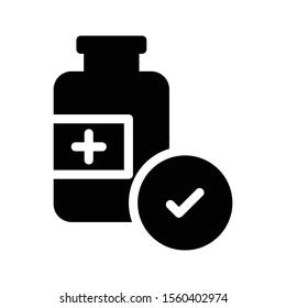 syrup vector glyph flat icon 