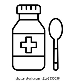 Syrup vector icon. Can be used for printing, mobile and web applications.