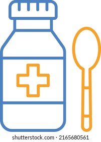 Syrup vector icon. Can be used for printing, mobile and web applications.