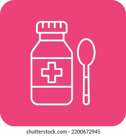 Syrup vector icon. Can be used for printing, mobile and web applications.