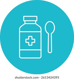 Syrup vector icon. Can be used for printing, mobile and web applications.