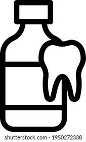 syrup vector thin line icon