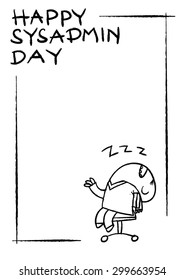 sysadmin day greeting card