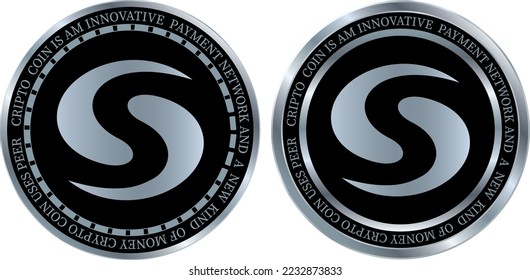 syscoin-sys coin vector illustrations. 3d illustration