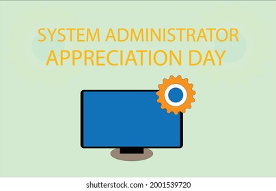 System Administrator Appreciation Day Vector Template