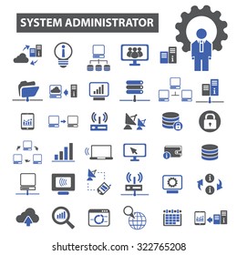 System Administrator Icons