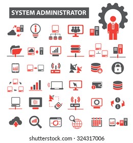 system administrator icons