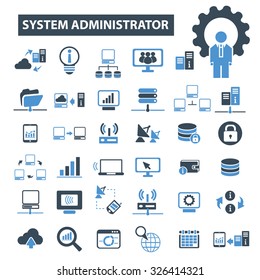 System Administrator Icons