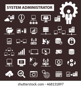 system administrator icons