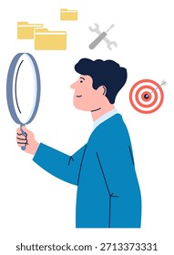 Ocupação de análise do sistema. Projetos principais estratégicos profissionais