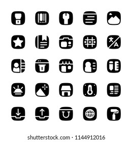 System App icons in for any purposes. Perfect for website mobile app presentation and any other projects. Suitable for any user interface and user experience.
