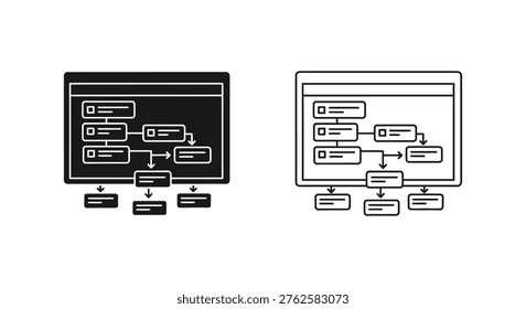 System Architecture Software Design Patterns Comparison Vector