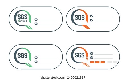 System Certification SGS or SGS Performance Marks. SGS United Kingdom. SGS