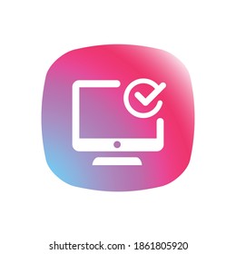 System Check - App Icon Button