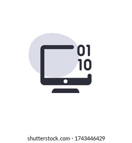 System Coding - Modern Icon (Pictogram)