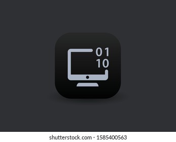 System Coding - Vector App Icon