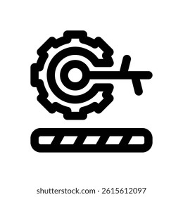 system control line icon. Clean and minimalist vector icon for websites, mobile apps, presentations, and logos. Fully scalable and customizable for any project.