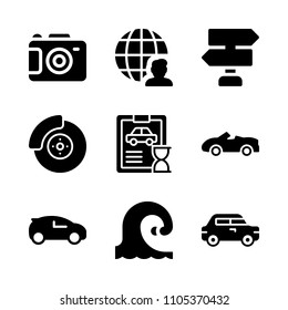 system, ecological, flowing and design icons in Technology vector set. Graphics for web and design