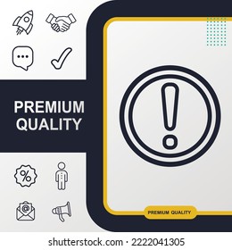 System error icon graphic element. Modern design.