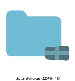 system folder icon solid color