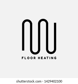 System Of Heating Icon.floor Heating System Icon